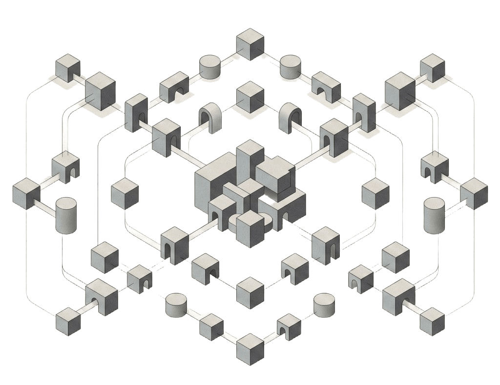 Écosystème CRM infrastructure interconnectée organisations